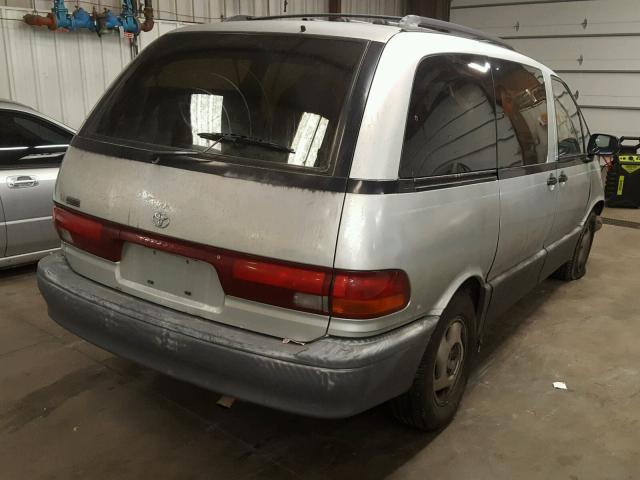 JT3AC12R6N1058603 - 1992 TOYOTA PREVIA LE GRAY photo 4