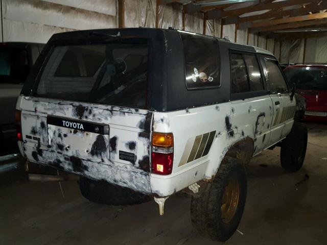 JT3RN65W2F5039231 - 1985 TOYOTA 4RUNNER WHITE photo 4