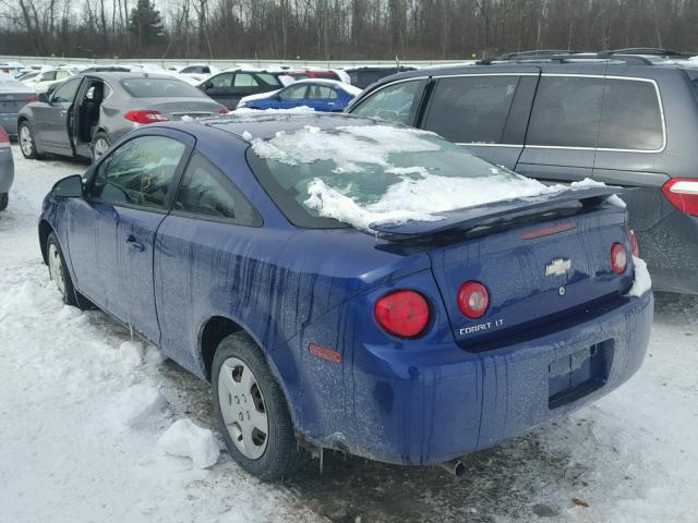 1G1AL15F677119194 - 2007 CHEVROLET COBALT LT BLUE photo 3