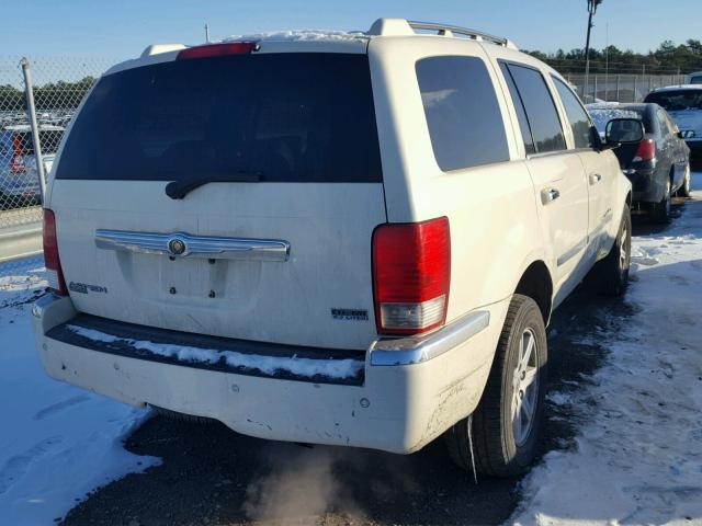 1A8HW58257F530033 - 2007 CHRYSLER ASPEN LIMI WHITE photo 4