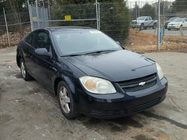 1G1AL15F967779440 - 2006 CHEVROLET COBALT LT BLACK photo 1