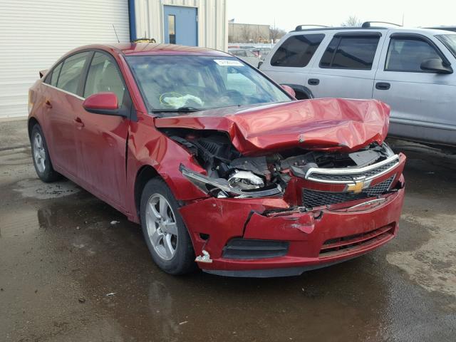 1G1PE5SC3C7115748 - 2012 CHEVROLET CRUZE LT RED photo 1