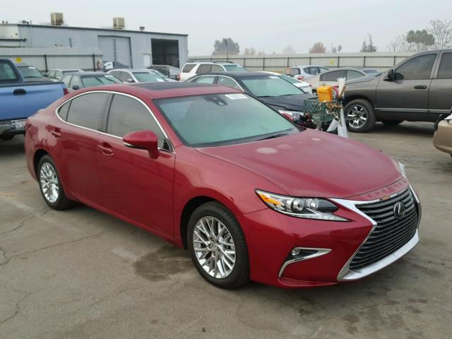 58ABK1GG3GU020438 - 2016 LEXUS ES 350 RED photo 1