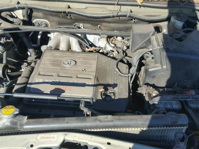 JTEHF21A320050426 - 2002 TOYOTA HIGHLANDER GREEN photo 7