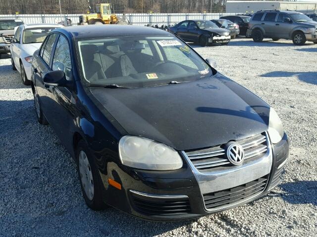 3VWGF71K07M182227 - 2007 VOLKSWAGEN JETTA BLACK photo 1