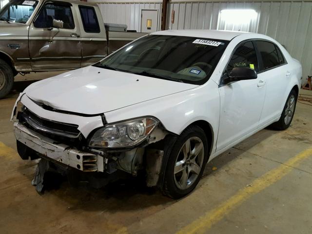 1G1ZB5EB8AF176214 - 2010 CHEVROLET MALIBU LS 白色 照片 2