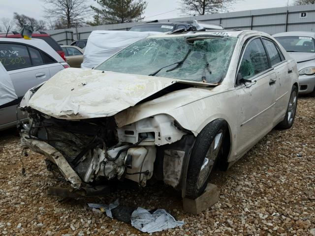 1G1ZD5E70BF173704 - 2011 CHEVROLET MALIBU 2LT WHITE photo 2