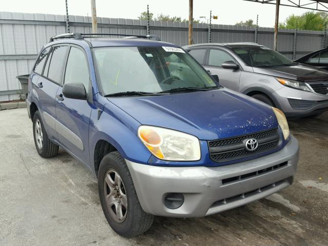 JTEGD20V440043011 - 2004 TOYOTA RAV4 BLUE photo 1