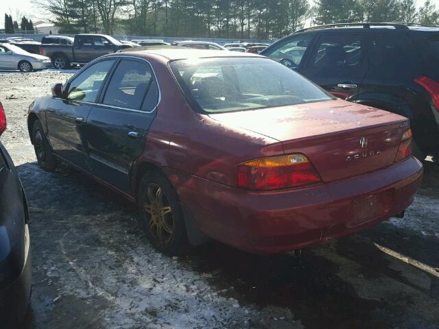 19UUA5648XA019293 - 1999 ACURA 3.2TL RED photo 3