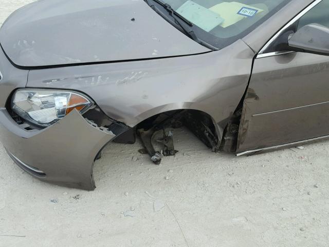 1G1ZC5E02CF208010 - 2012 CHEVROLET MALIBU 1LT 棕色 照片 9