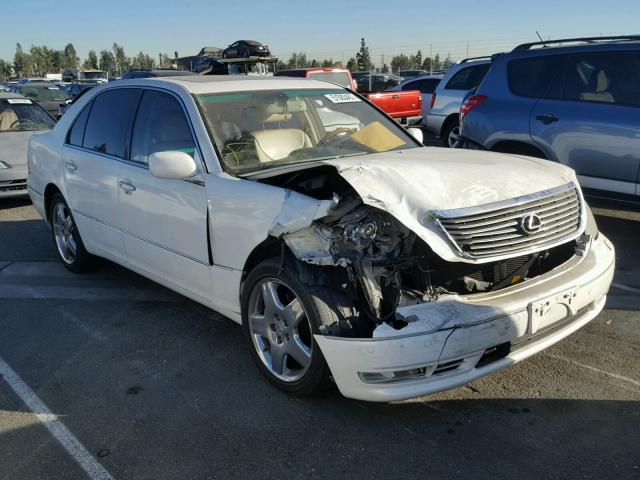 JTHBN36F465040700 - 2006 LEXUS LS 430 WHITE photo 1