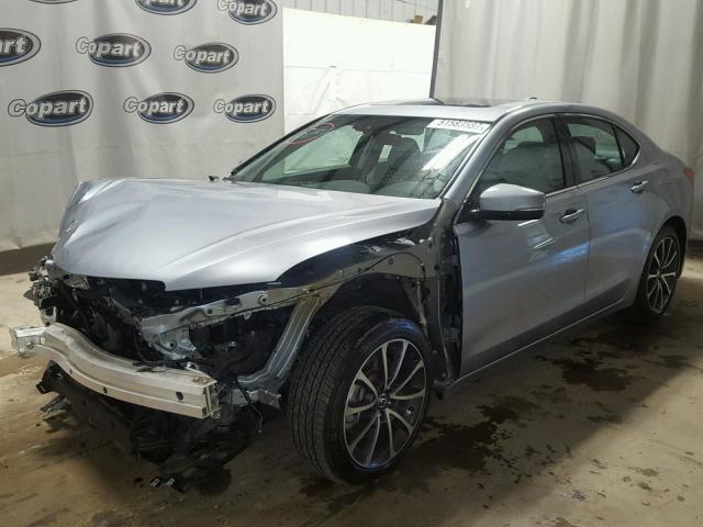 19UUB2F57GA004739 - 2016 ACURA TLX TECH SILVER photo 2