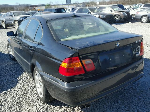 WBAET37474NJ44237 - 2004 BMW 325 I BLACK photo 3