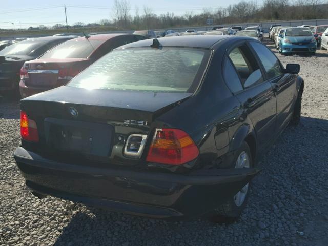 WBAET37474NJ44237 - 2004 BMW 325 I BLACK photo 4