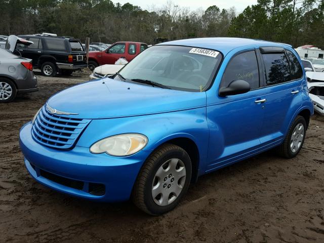 3A8FY48B38T104537 - 2008 CHRYSLER PT CRUISER BLUE photo 2