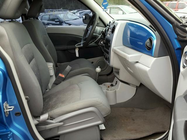 3A8FY48B38T104537 - 2008 CHRYSLER PT CRUISER BLUE photo 5