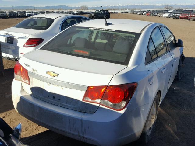 1G1PB5SH7E7159453 - 2014 CHEVROLET CRUZE LS WHITE photo 4