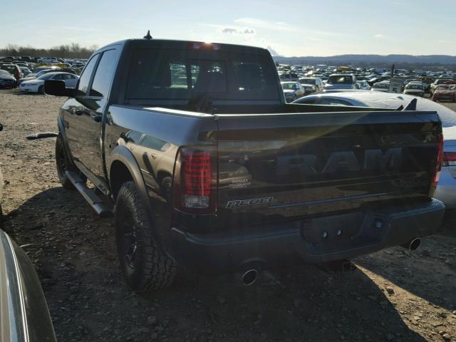 1C6RR7YT5HS838939 - 2017 RAM 1500 REBEL BLACK photo 3