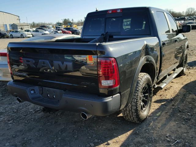 1C6RR7YT5HS838939 - 2017 RAM 1500 REBEL BLACK photo 4