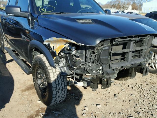 1C6RR7YT5HS838939 - 2017 RAM 1500 REBEL BLACK photo 9