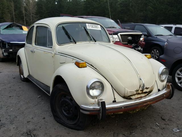 1112445681 - 1971 VOLKSWAGEN BEETLE YELLOW photo 1