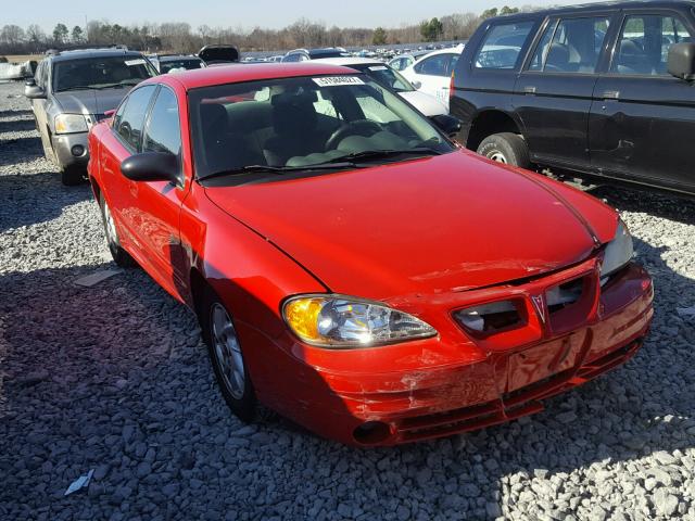 1G2NE52F94M607040 - 2004 PONTIAC GRAND AM S წითელი ფოტო 1