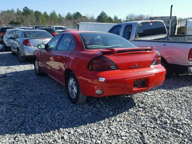 1G2NE52F94M607040 - 2004 PONTIAC GRAND AM S წითელი ფოტო 3