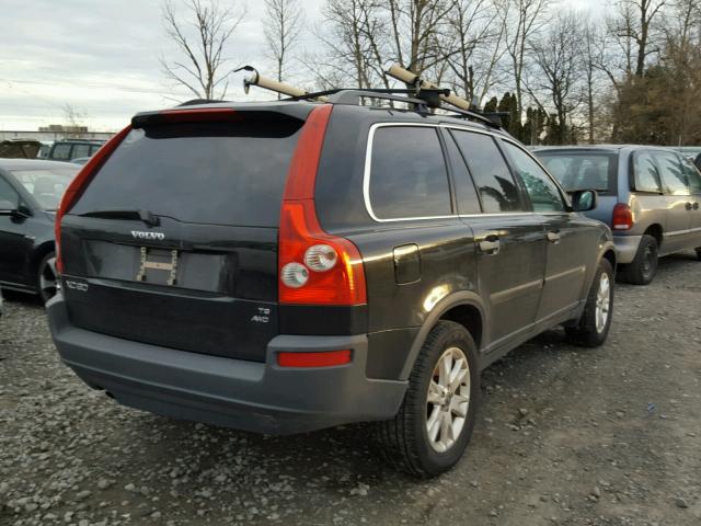 YV1CZ911351207461 - 2005 VOLVO XC90 T6 BLACK photo 4