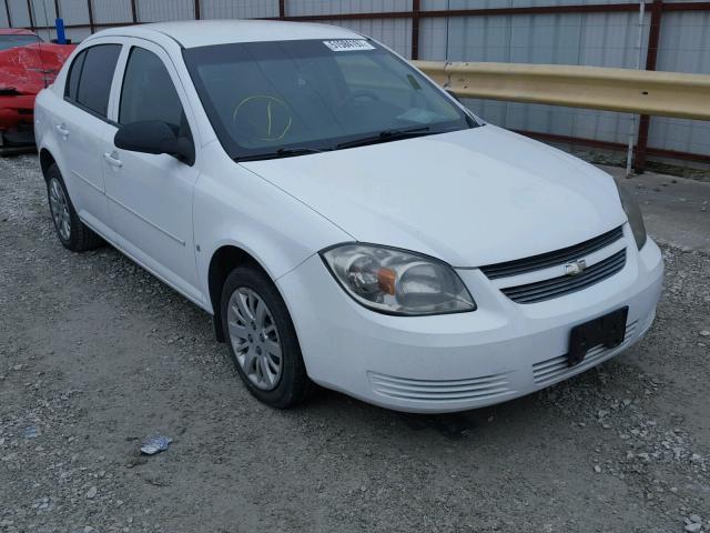 1G1AK58F687339457 - 2008 CHEVROLET COBALT LS WHITE photo 1