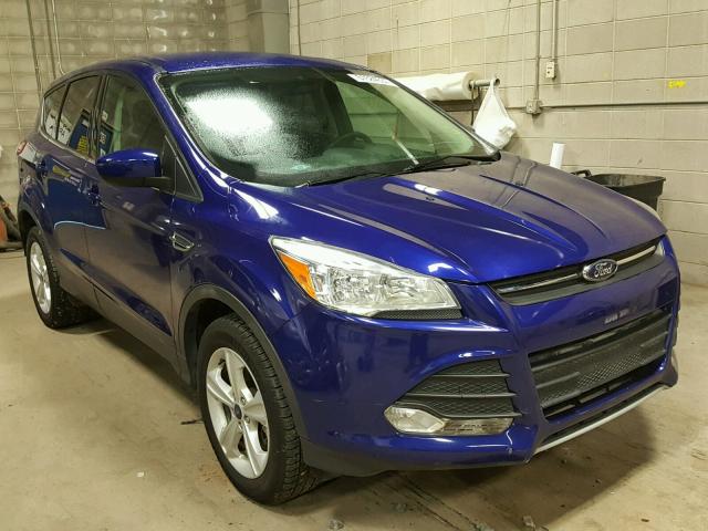 1FMCU9GX0FUB03604 - 2015 FORD ESCAPE SE BLUE photo 1