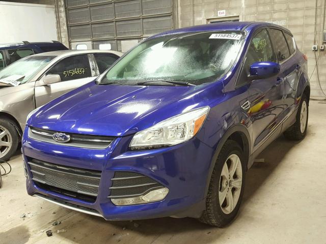 1FMCU9GX0FUB03604 - 2015 FORD ESCAPE SE BLUE photo 2