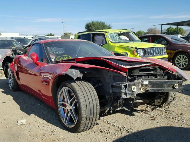 1G1YY26E385134583 - 2008 CHEVROLET CORVETTE Z RED photo 1