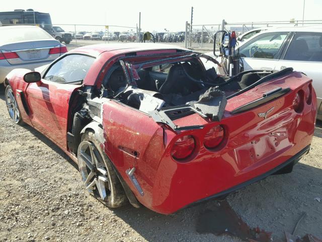 1G1YY26E385134583 - 2008 CHEVROLET CORVETTE Z RED photo 3