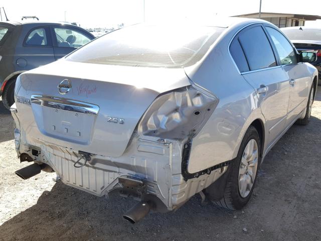 1N4AL2AP7BN484585 - 2011 NISSAN ALTIMA BAS SILVER photo 4