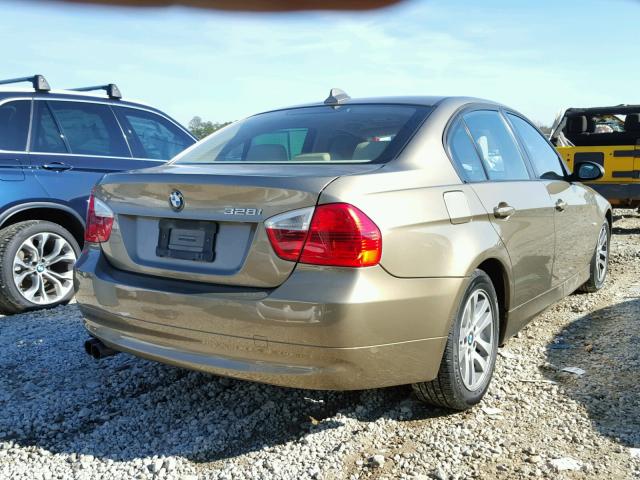 WBAVA37507NE28847 - 2007 BMW 328 I GOLD photo 4