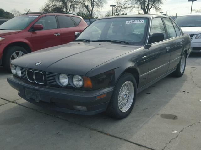 WBAHD6318NBJ79248 - 1992 BMW 525 I AUTO BLACK photo 2