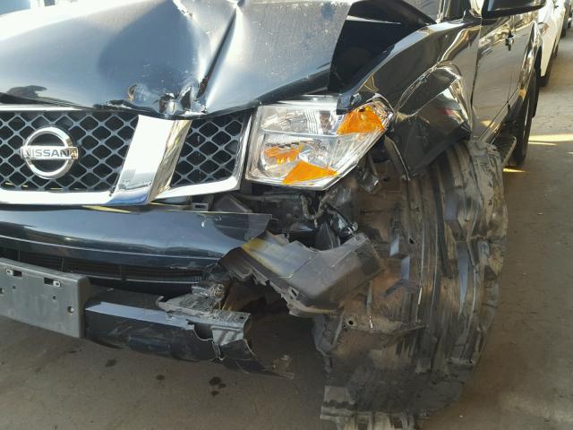 5N1AR18U57C622329 - 2007 NISSAN PATHFINDER BLACK photo 9