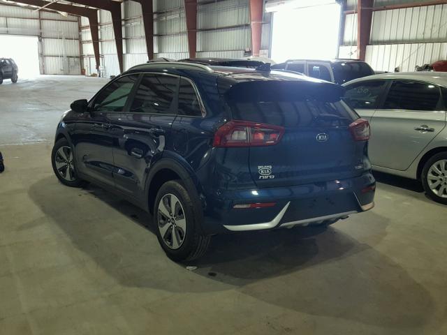 KNDCB3LC6J5125216 - 2018 KIA NIRO FE BLUE photo 3