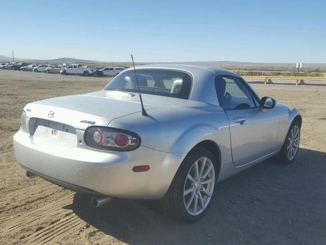 JM1NC26FX80139410 - 2008 MAZDA MX-5 MIATA SILVER photo 4