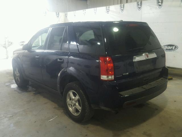 5GZCZ33D67S833219 - 2007 SATURN VUE BLUE photo 3