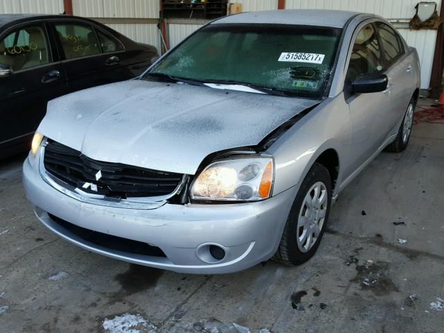 4A3AB36F67E085027 - 2007 MITSUBISHI GALANT ES SILVER photo 2