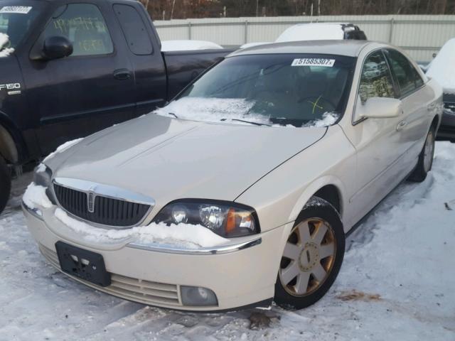 1LNHM86S45Y635810 - 2005 LINCOLN LS GRAY photo 2