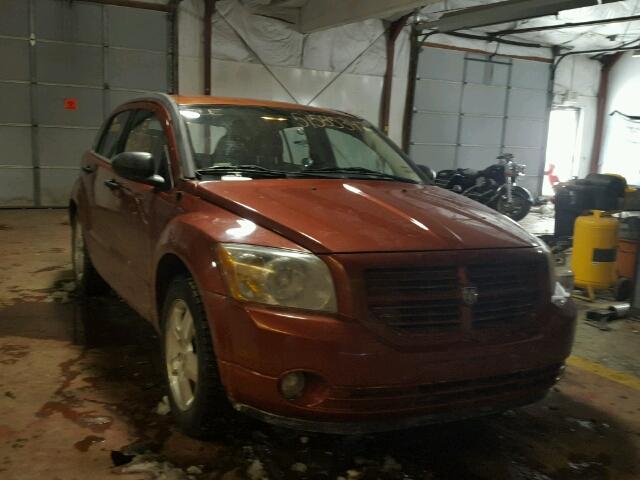 1B3HB48BX7D128227 - 2007 DODGE CALIBER SX ORANGE photo 1