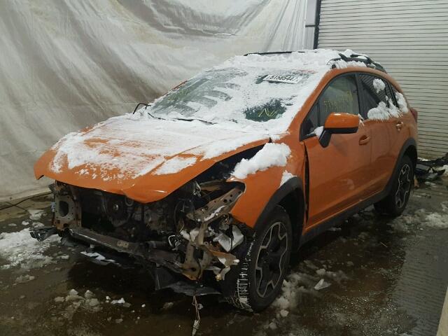 JF2GPACC5FG305016 - 2015 SUBARU XV CROSSTR ORANGE photo 2