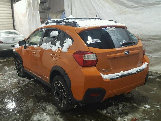 JF2GPACC5FG305016 - 2015 SUBARU XV CROSSTR ORANGE photo 3