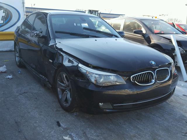 WBANU53598CT08872 - 2008 BMW 528 I BLACK photo 1