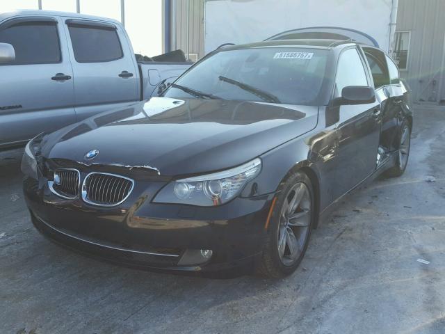 WBANU53598CT08872 - 2008 BMW 528 I BLACK photo 2