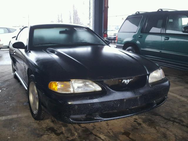 1FAFP4040WF151660 - 1998 FORD MUSTANG BLACK photo 1