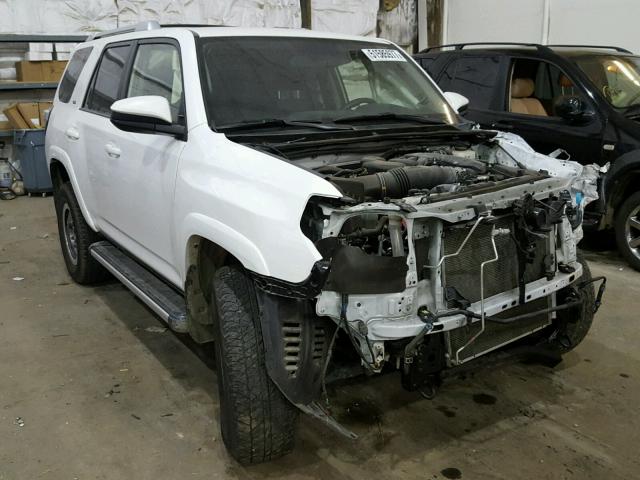 JTEBU5JR7F5250477 - 2015 TOYOTA 4RUNNER SR WHITE photo 1