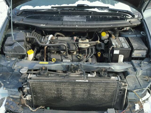 2A8GP64L86R830122 - 2006 CHRYSLER TOWN & COU BLUE photo 7